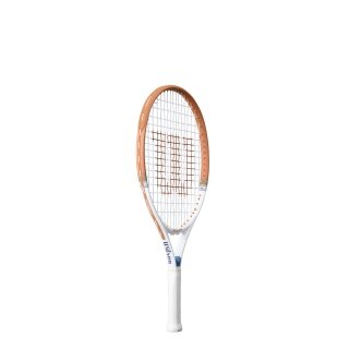 Wilson Kinder-Tennisschläger Roland Garros Elite 21in (4-7 Jahre) 2026 braun/weiss - besaitet -