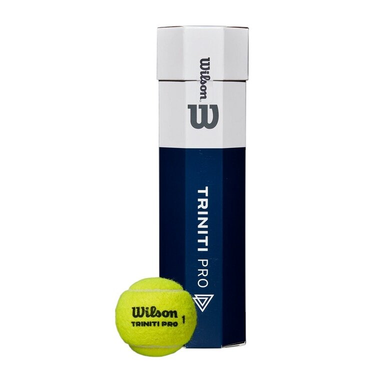 Wilson Tennisbälle Triniti Pro (wiederverwertbare Verpackung) Dose 18x4er im Karton
