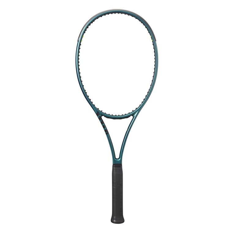 Wilson Tennisschläger Blade 98 18x20 v9 98in/305g 2024 emeraldgrün - unbesaitet -
