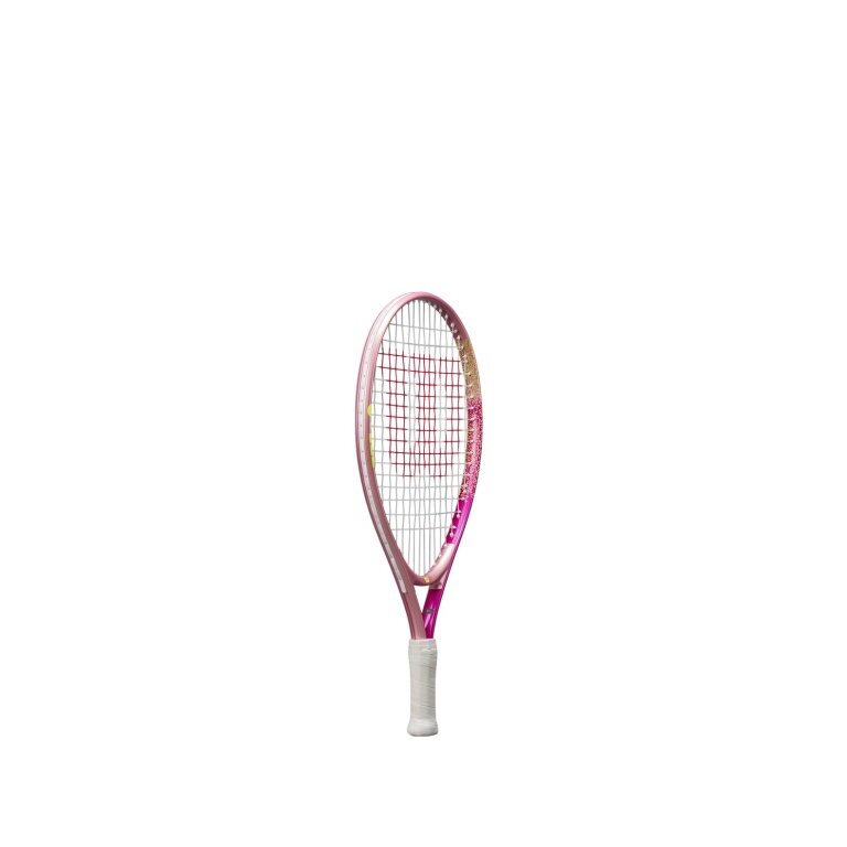 Wilson Kinder-Tennisschläger Intrigue 19in (2-4 Jahre) 2025 pink/rosa- besaitet - Mädchen