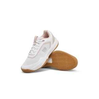 Wilson Tennisschuhe Courtglide Allcourt (Stabilität) weiss/rosa Damen