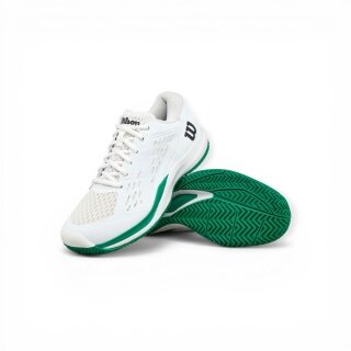 Wilson Tennisschuhe Rush Pro Ace Allcourt 2026 weiss/grün Kinder