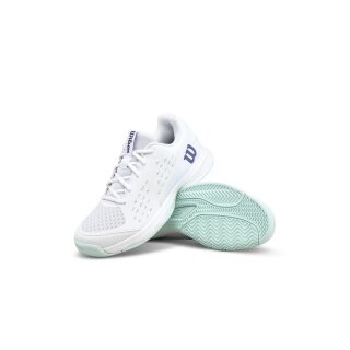 Wilson Tennisschuhe Rush Pro L Allcourt 2026 weiss/hellblau Kinder