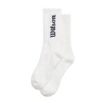 Wilson Tennissocke Crew Logo weiss Herren - 1 Paar
