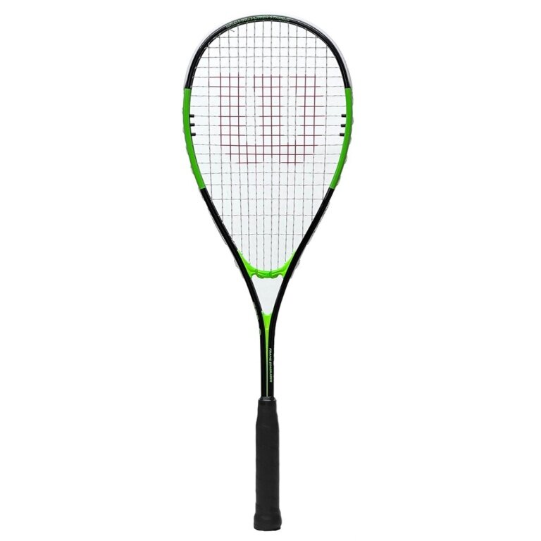 Wilson Squashschläger Blade Impact schwarz/grün - besaitet -