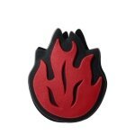 Wilson Schwingungsdämpfer Flamme rot/schwarz 1 Stück