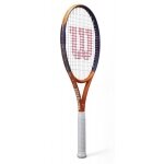Wilson Tennisschläger Roland Garros Equipe HP 100in/286g/Allround 2025 braun/dunkelblau - besaitet -