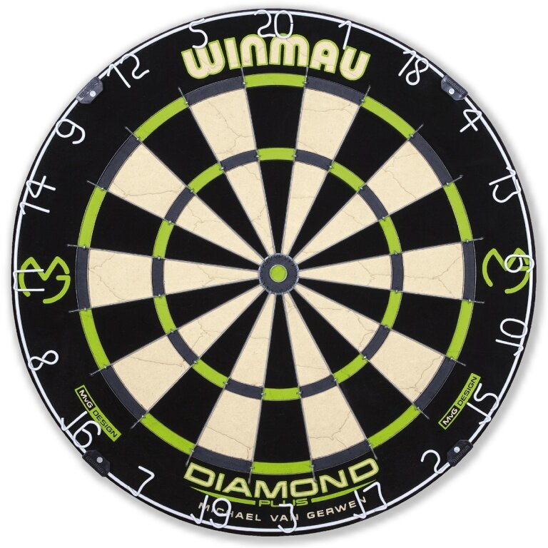Winmau Dartscheibe MvG Edition - Michael van Gerwen - (verbesserte Haltbarkeit und Spielbarkeit)