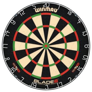 Winmau Dartscheibe Blade 6 (Density ControlT-Draht, Rota-Lock-Montagesystem)