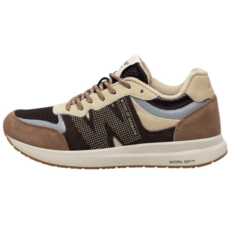 Woden Sneaker Rigmor Open Mesh (Veloursleder) chocolatebraun Damen