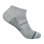 Wrightsock Sportsocken Sneaker Coolmesh II (dünn, atmungsaktiv, bequem) grau - 1 Paar