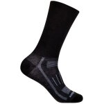Wrightsock Wandersocke Endurance Crew Plus (wadenhoch, Anti-Blasen-Socke) schwarz - 1 Paar