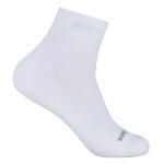 Wrightsock Sportsocken Quarter Endurance (knöchelhoch, Anti-Blasen-Socke) weiss - 1 Paar
