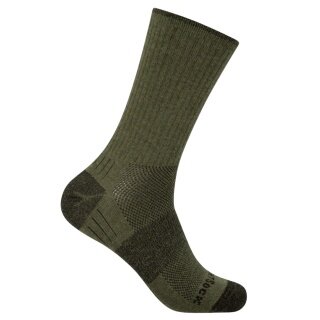 Wrightsock Wandersocke Crew Merino Escape (extra Frottee-Polsterung, mitteldick) grün - 1 Paar