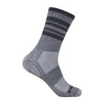 Wrightsock Wandersocke Crew Escape (extra Frottee-Polsterung, mitteldick) ashgrau - 1 Paar