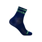 Wrightsock Sportsocken Quarter Plus Coolmesh II Motivsocken (atmungsaktiv, bequem) navyblau - 1 Paar