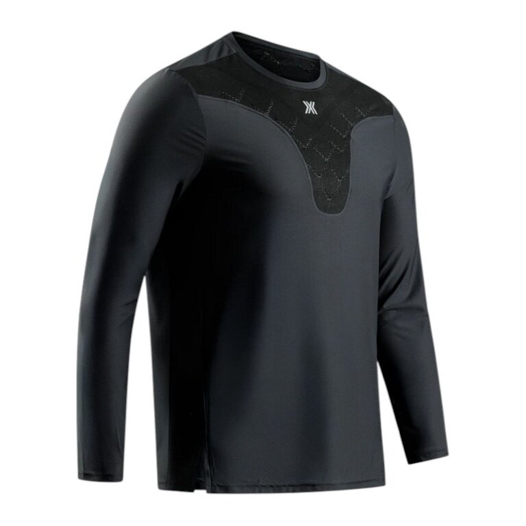 X-Bionic Lauf-Langarmshirt Corefusion Run Shirt LS (ultraleicht, temperaturregulierung) schwarz Herren
