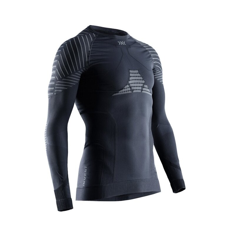 X-Bionic Funktions-Langarmshirt Invent 4.0 Shirt 2023 Unterwäsche charcoalgrau Herren