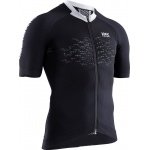 X-Bionic Fahrrad-Shirt The Trick 4.0 Full-Zip Kurzarm schwarz Herren