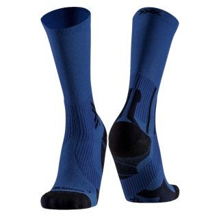 X-Socks Laufsocke Run Perform Crew marineblau/schwarz Herren - 1 Paar