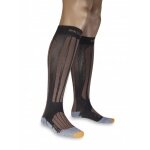 X-Socks Reitsocke Riding Silver Long schwarz/braun - 1 Paar (Größe 45-47)