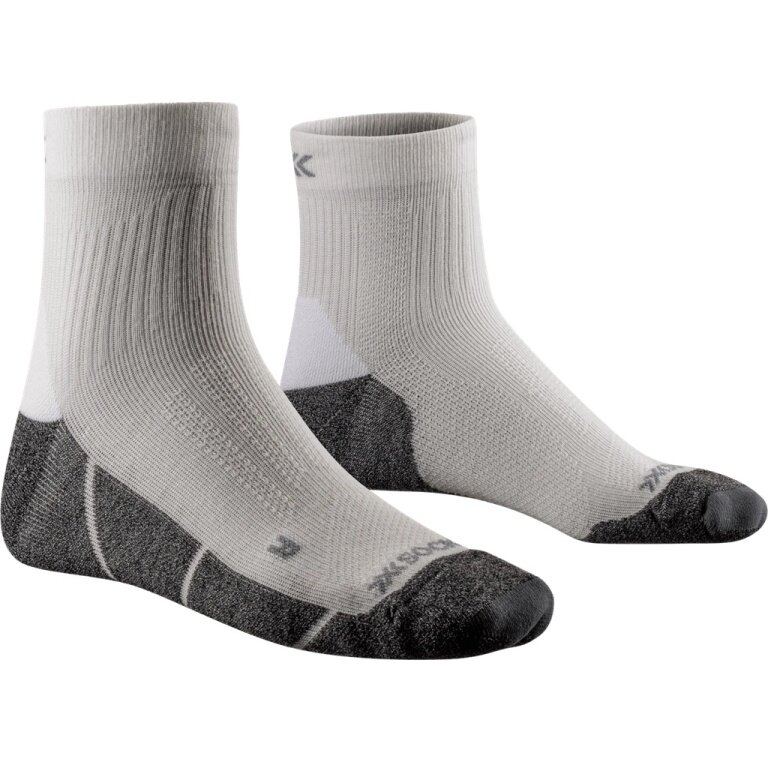 X-Socks Sportsocke Core Natural Ankle pearlgrau/weiss Herren - 1 Paar