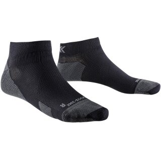 X-Socks Laufsocke Run Discover Low Cut schwarz/charcoal Herren - 1 Paar