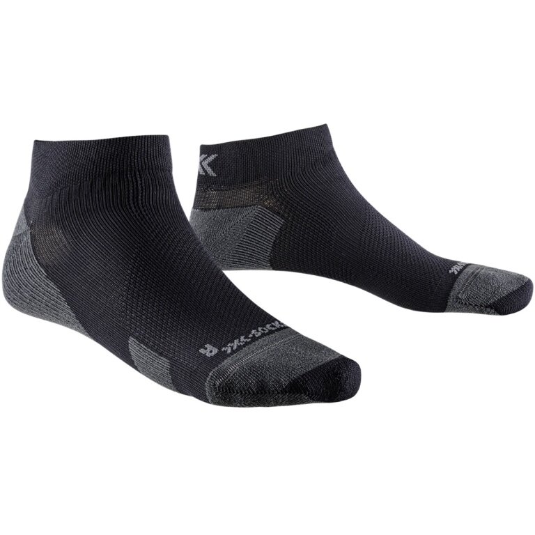 X-Socks Laufsocke Run Discover Low Cut schwarz/charcoal Herren - 1 Paar