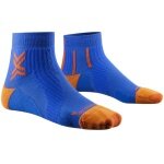 X-Socks Laufsocke Run Perform Ankle blau/orange Herren - 1 Paar