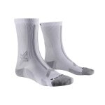 X-Socks Laufsocke Run Discover Crew weiss/grau Herren - 1 Paar