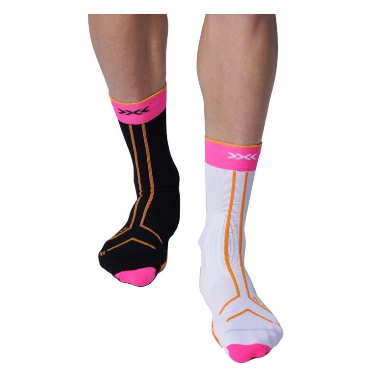 X-Socks Laufsocke Trailrun Terraskin Expert Crew mehrfarbig schwarz/weiss Herren - 1 Paar