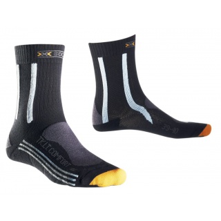 X-Socks Trekkingsocke Light Comfort charcoal/blau Damen - 1 Paar