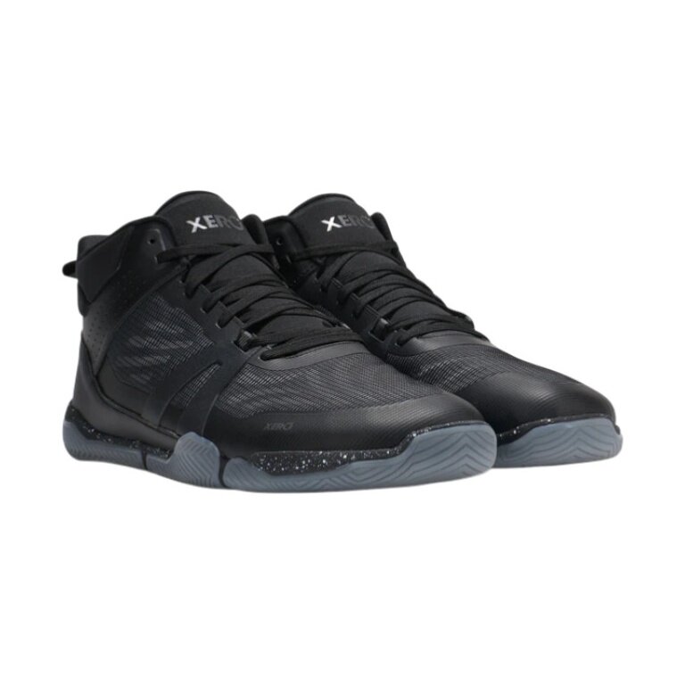 Xero Shoes Barfussschuhe Indoor X1 Mid (Minimal-Basketball) schwarz Herren