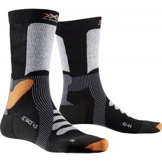 X-Socks Skisocke Country Race 4.0 schwarz/grau Herren - 1 Paar