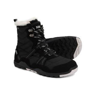 Xero Shoes Minimal-Winterstiefel Alpine Snow Boot (warm, wasserdicht, gefüttert) schwarz/weiss Damen