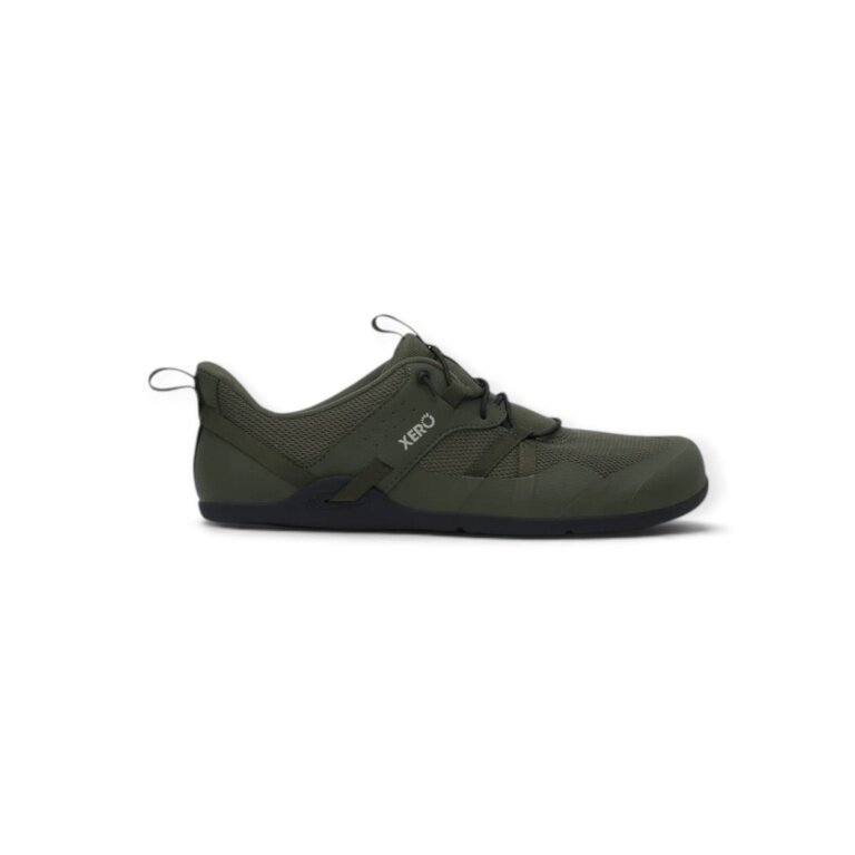 Xero Shoes Minimal-Travelschuhe Prio Coast (Barfussschuhe, breite Passform, Zero Drop) dunkelgrün Herren