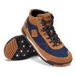 Xero Shoes Minimal-Wanderschuhe Ridgeway (wasserdicht, leicht) braun/navyblau Herren