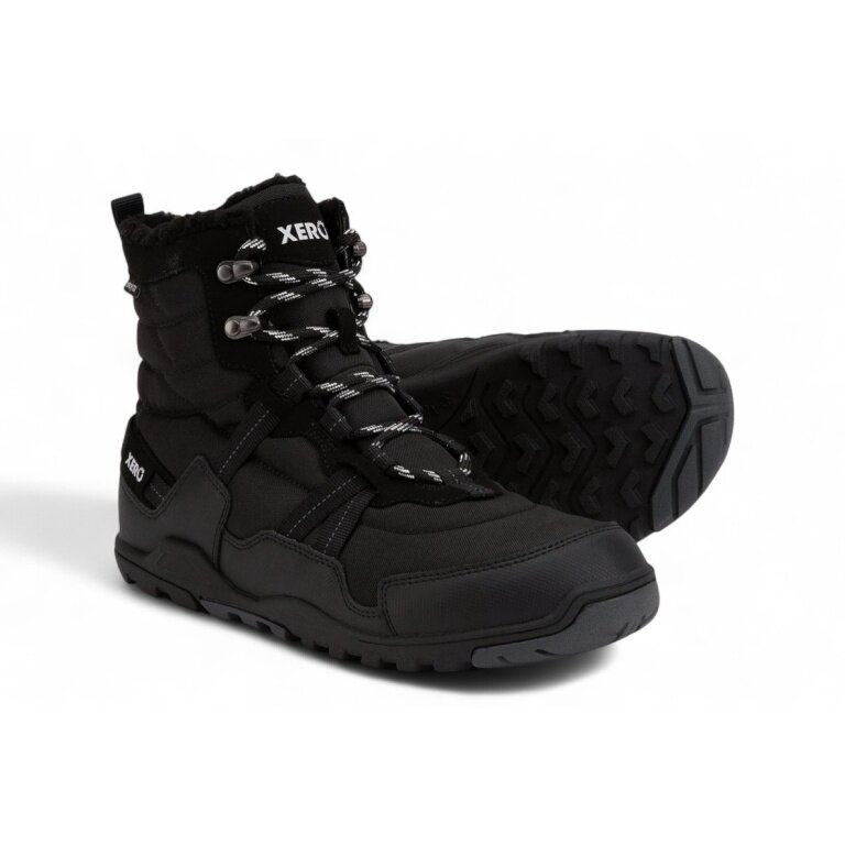 Xero Shoes Minimal-Winterstiefel Alpine Snow Boot (warm, wasserdicht, gefüttert) schwarz Herren