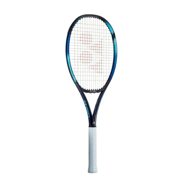 Yonex Tennisschläger Ezone (7th Gen #22) 98in/285g himmelblau - TESTSCHLÄGER (wie NEU) - besaitet -