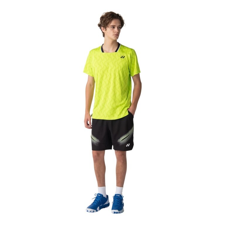 Yonex Tennis-Tshirt Crew Neck Australian Open 10703 (95% Polyester, 5% Polystyrene) 2026 fresh limegrün Herren
