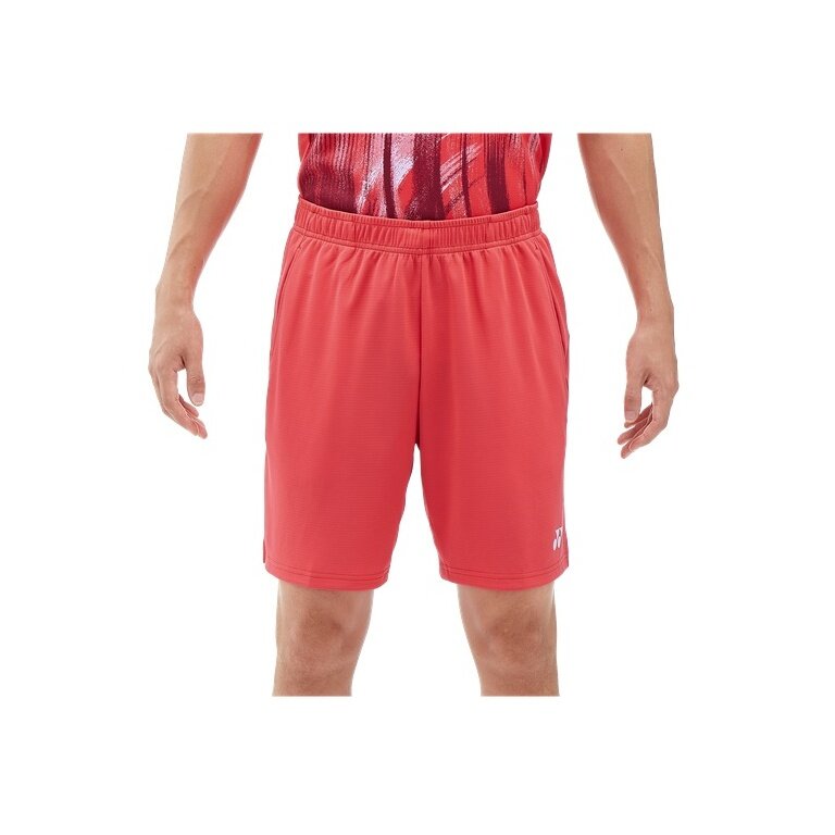 Yonex Sporthose Short Knit Tournament kurz 2024 rot Herren