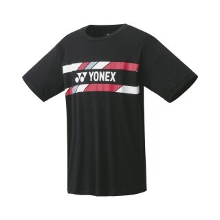 Yonex Sport-Tshirt Logo Print #21 schwarz Herren