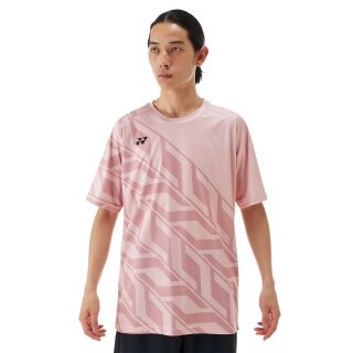 Yonex Sport-Tshirt Practice (100% Polyester) 2025 smoke pink Herren
