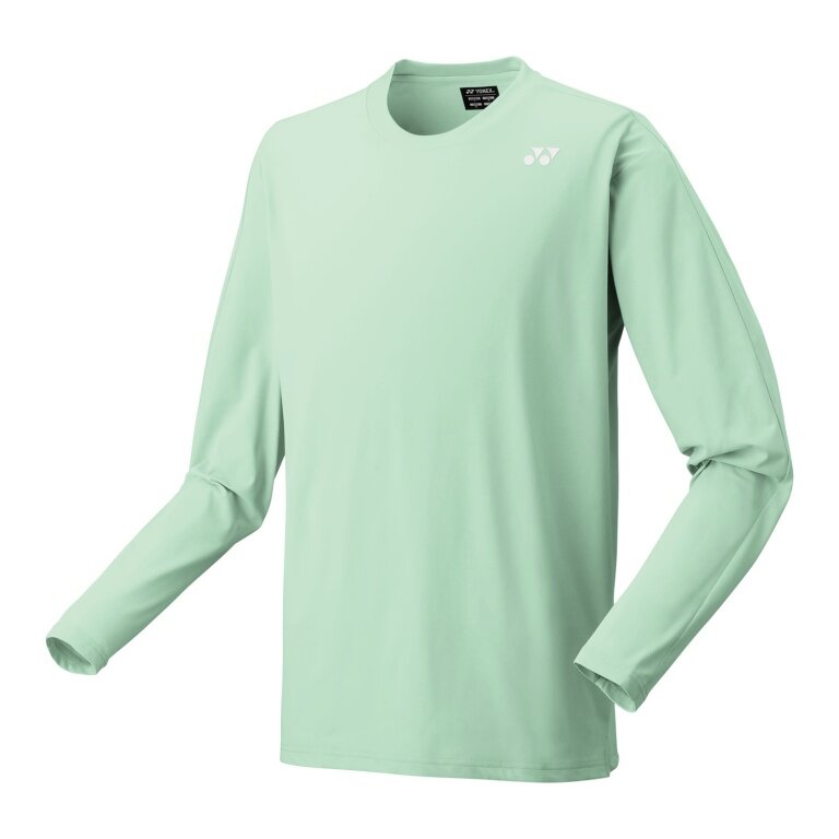 Yonex Tennis-Langarmshirt Practice 2025 hellgrün Herren