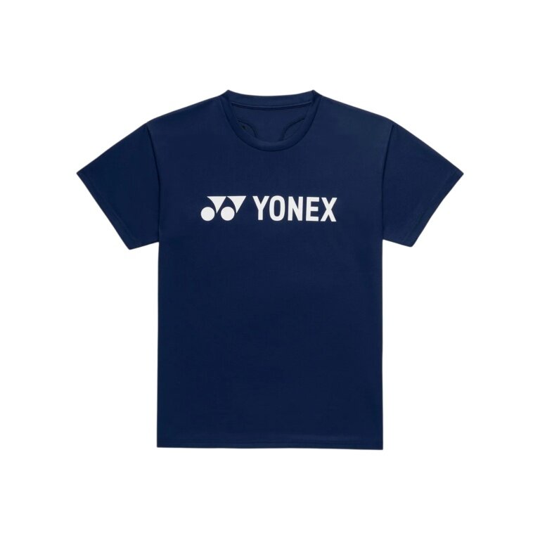 Yonex Sport-Tshirt Practice Logo 16856J (100% Polyester) 2026 navyblau Jungen