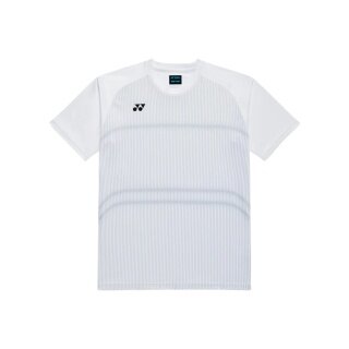 Yonex Sport-Tshirt Practice 16862J (100% Polyester) 2026 weiss Jungen