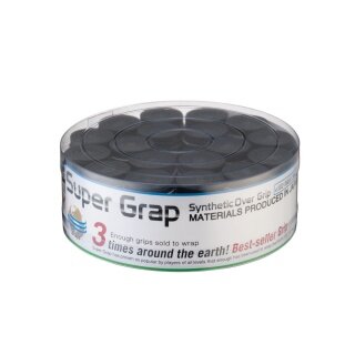 Yonex Overgrip Super Grap 0.6mm schwarz 36er Box