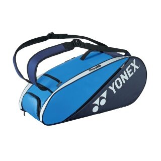Yonex Racketbag Active Raquet 2023 (Schlägertasche, 2 Hauptfächer, Schuhfach) blau 6er