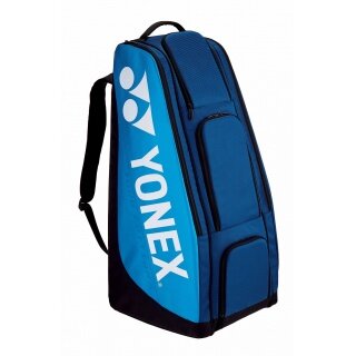 Yonex Racketbag Pro Standbag (2 Schlägerfacher + Rucksackfunktion) blau