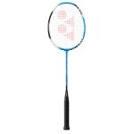 Yonex Badmintonschläger Astrox 1 DG (kopflastig, flexibel) blau/schwarz - besaitet -